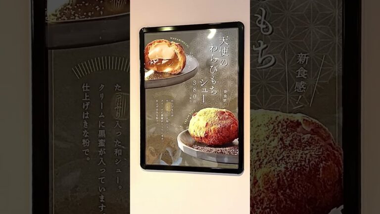 【2023年2月25日にオープン！】とろり天使のわらびもち 足利店【栃木グルメ】365 #shorts