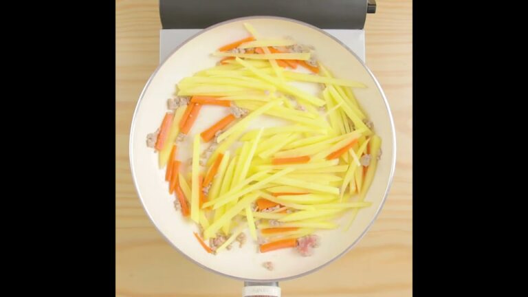 和風の味付けがごはんと相性抜群！ ピリ辛 きんぴらじゃがいも #cooking  #簡単レシピ #きんぴら