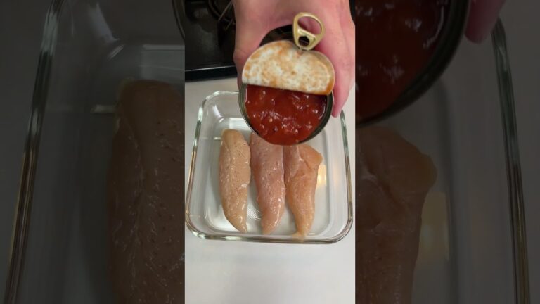 【レンチン調理】ささみのトマト煮込みで脂肪燃焼だ！ #痩せるご飯 #ダイエット #簡単レシピ