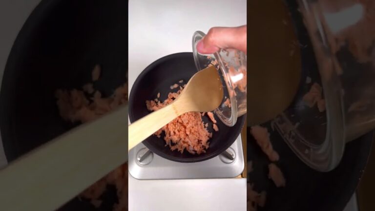 たまらない美味さ！手作り鮭フレーク