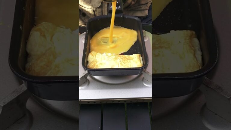 ふっくら卵焼きサンドが美味すぎた#shorts