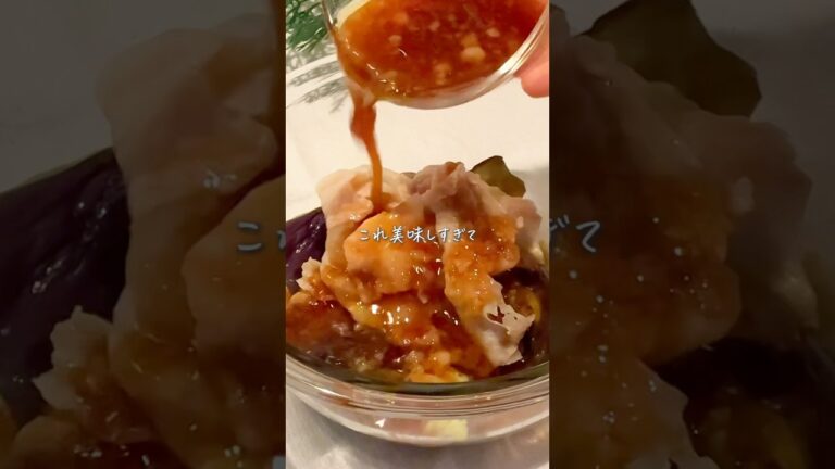 おろし豚ナス🍆#ダイエットレシピ