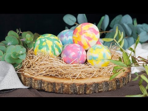 【春を感じて🌷】手作りマーブルチョコエッグ🥚