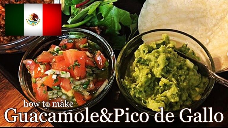 本格ワカモレとサルサの作り方 メキシコ料理 How to Make Guacamole, Pico de Gallo • etw recipe Mexican