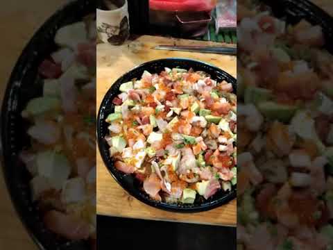 南房総　鴨川　寿司(すし)笹元　笹元のパーティーバラちらし!