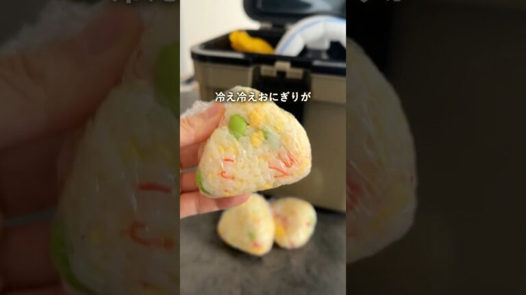 【冷えてもおいしい補食🍙】ちらしおにぎり