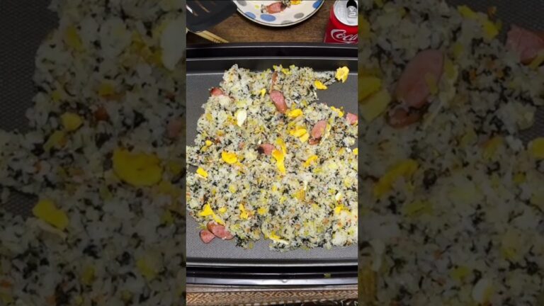 ホットプレートでチュモッパ焼き飯が最高すぎた🍳