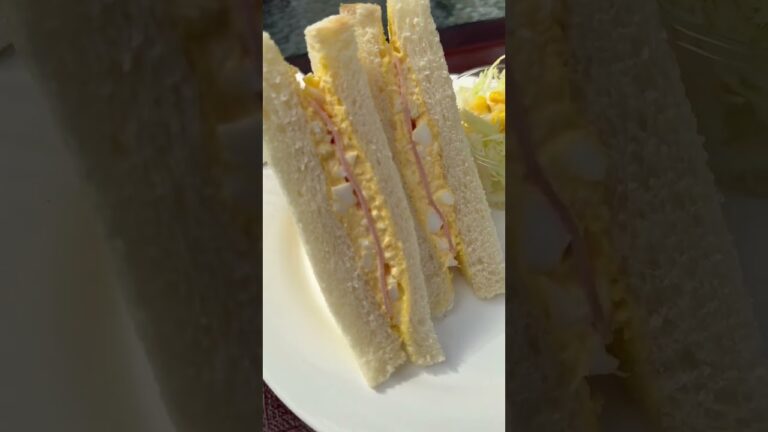 掛川花鳥園のタマゴサンド＋ロールケーキ昼食！静岡県掛川市