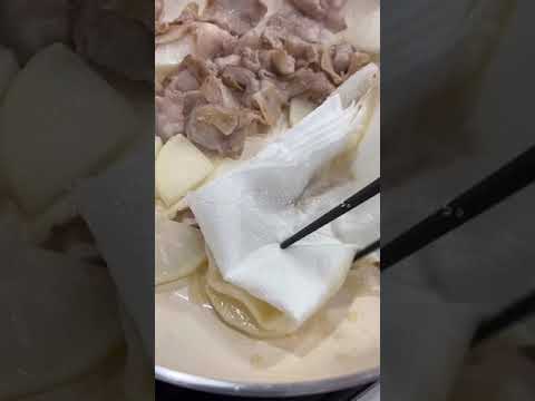 大根と豚キムチ炒め