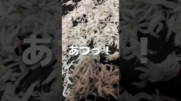 超簡単！カリカリちりめん　#shorts #お料理動画