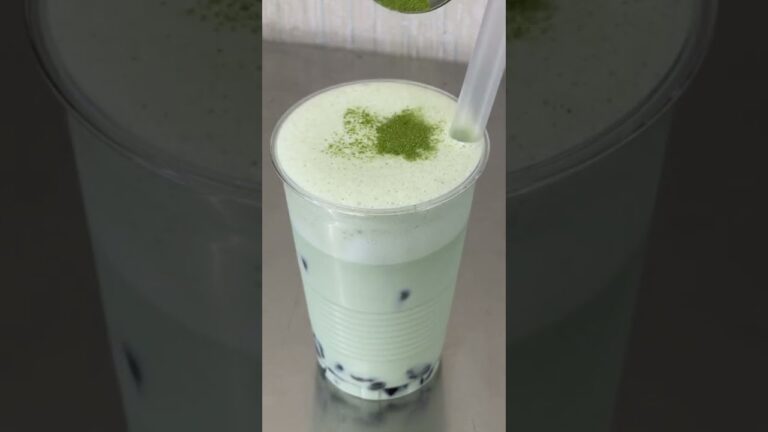 【shorts】飲むわらび餅！抹茶！こんな感じはどうでしょうか？#わらび餅 #swwet_love_story #shorts