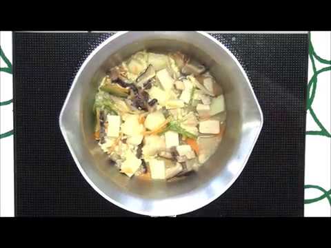 高野豆腐の卵とじ　パクパク期