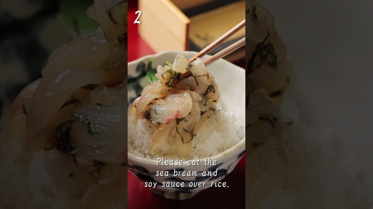 自家製のだし醤油、卵黄、鯛のお造りをご飯にかけて召し上がる  【贅沢な卵かけご飯】     宇和島鯛めし！ 宇和島出身の大将が作る槇の鯛めし御膳！！