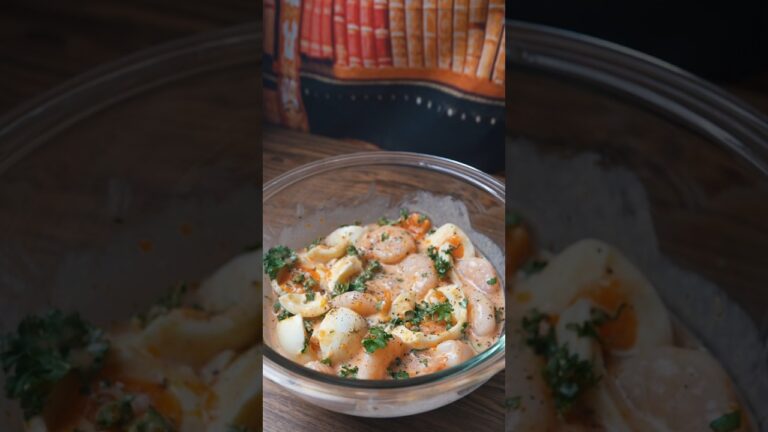 抱えて食べれる半熟えびマヨサラダ #簡単レシピ #cooking #料理