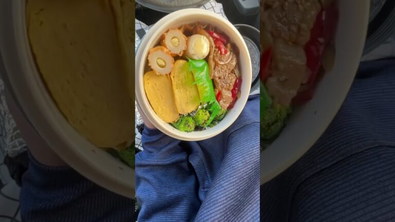 うちの奥さんが作ったあったか保温弁当#shorts #40代主婦