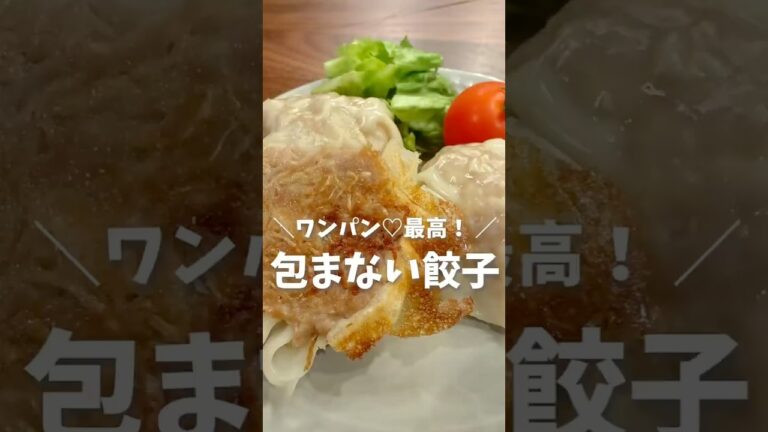 ＼ワンパン最高♡包まない餃子／(レシピはコメント欄へ💕)