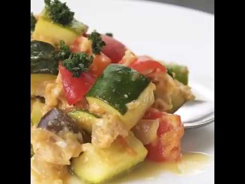 10分でできるパリご飯 スクランブルエッグ風ラタトゥイユ ｜ moguna[モグナ]