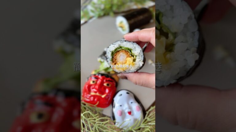 たっぷりタルタル海老カツ巻き🍤