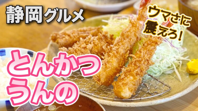 【とんかつ うんの】サクサクのトンカツの旨さに震えろ！【静岡グルメ 2020年2月】