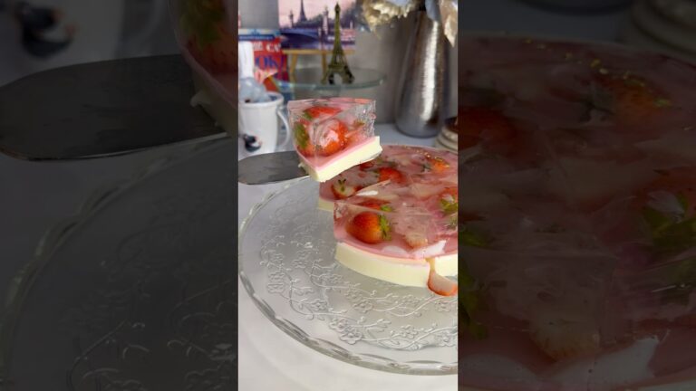 今日のパンナコッタ💕分離しちゃったの悔ししゅぎる🥲#スイーツ #ケーキ #母の日 #パンナコッタ #レシピ #vlog