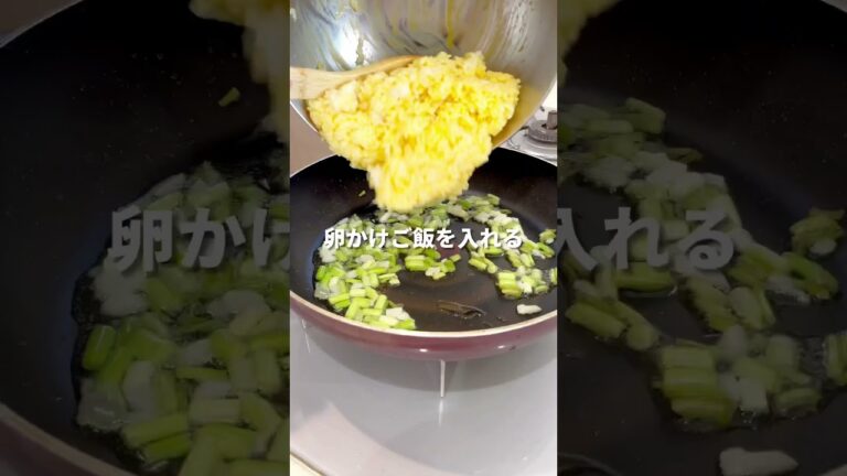 ネギだくチャーハン #料理 #簡単美味しい #時短レシピ