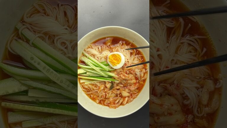 キムチソーメンアレンジレシピ #おつまみ #そうめんアレンジ  #キムチ