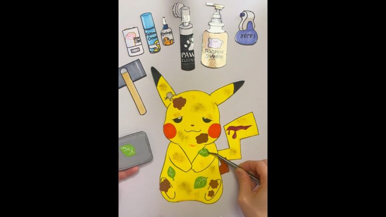 バトル後のピカチュウ⚡️ Pikachu after the battle⚡️#shorts