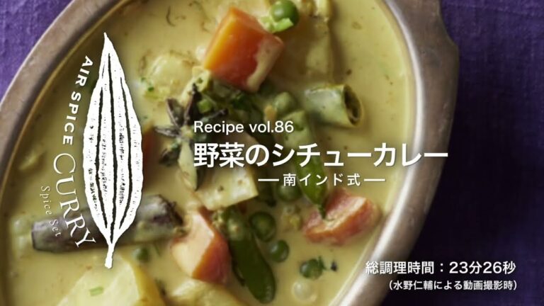 AIR SPICE vol.86  南インド式／ベジタブルシチューカレー