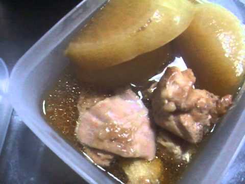 鶏肉と大根の炊き物。