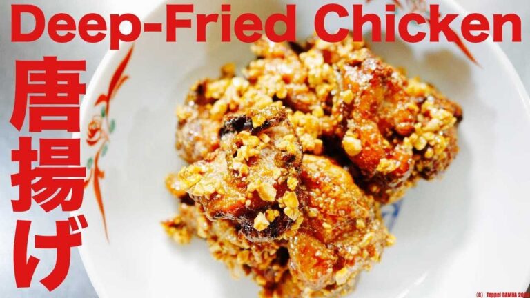フライドチキンピーナッツ衣レシピ