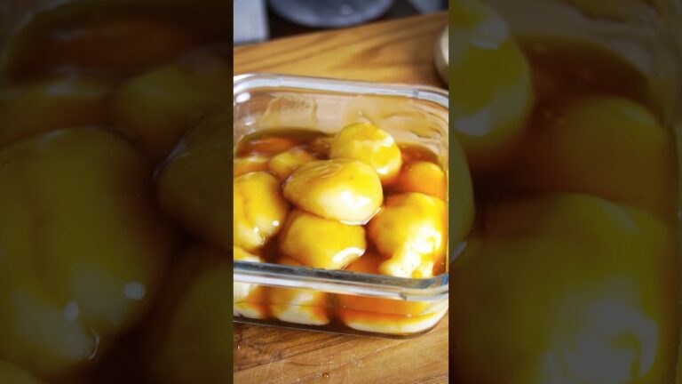 材料2つ！豆腐でみたらし団子の作り方！#簡単レシピ