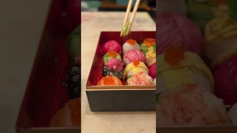 ひな祭りに向けて…　#マグロ #ひな祭り #手毬寿司 #名古屋中央卸売市場 #sushi