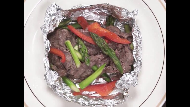 忙しい時にぴったりのホイル焼き 牛肉とアスパラガスのホイル焼き ｜ moguna[モグナ]