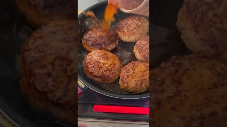 てりやきハンバーグ#cooking #料理 #ハンバーグ