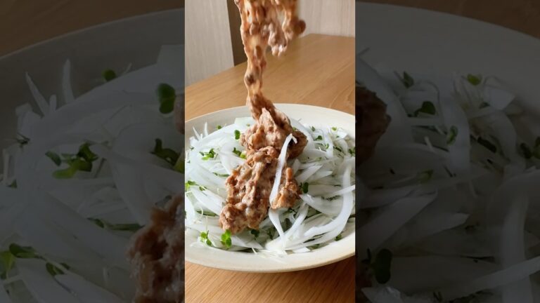 新たまサラダ納豆ドレッシング