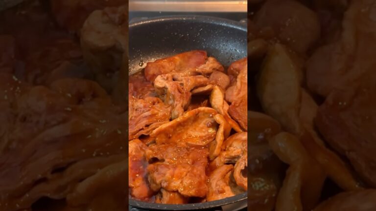 お家で簡単、洋食屋さんを越えるポークチャップの作り方 #shorts