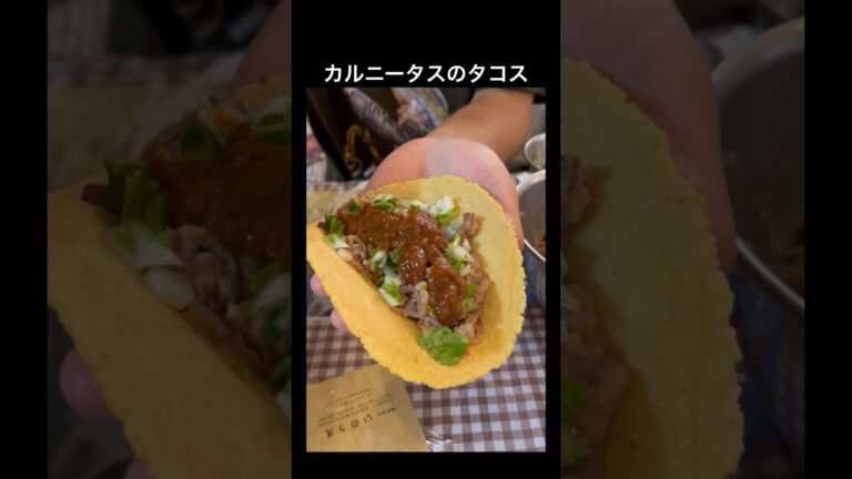 カルニータスのタコスを1から作る⚠️本場のタコスではありません