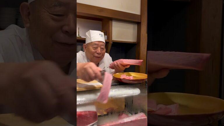 「はがし」の生みの親！寿司界のレジェンドが握るマグロ【末廣鮨】#sushi #寿司 #静岡県