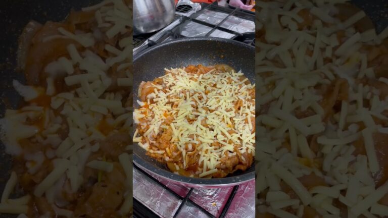 豚バラケチャップチーズ🧀
