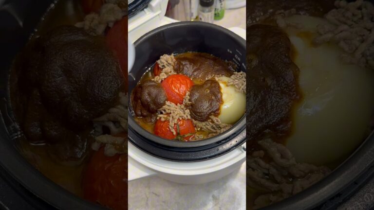 炊飯器に入れるだけ /無水トマトカレー ↓↓↓レシピ詳細はコメントから #レシピ #簡単レシピ #炊飯器レシピ