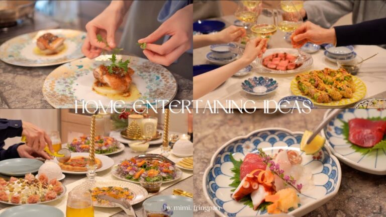 【ホームパーティーの全て】おもてなし総集編｜洋食｜和食｜中華｜多国籍｜創作料理｜ピザ｜簡単レシピから本格的まで｜テーブルコーディネート