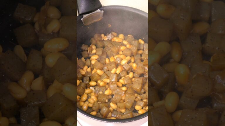 作り置きにも便利　こんにゃくと大豆のきんぴら#夕飯 #簡単レシピ #料理 #おうちごはん #お弁当 #作り置き