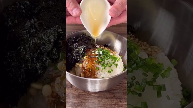 ⭐韓国風⁉︎ 簡単まぜまぜおにぎり 🍙#東京グルメ #japan