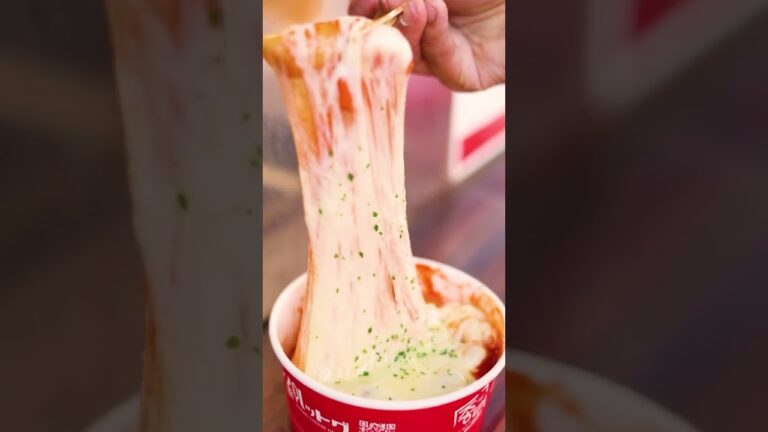 旨辛ソースジョンノチーズトッポギ！！ #韓国料理  #ジョンノ屋台村  #shorts