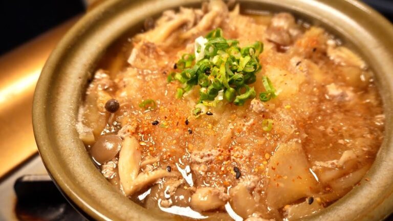 日本酒に合う最高の鍋はこれで決まりです【通年食べれるみぞれ鍋】