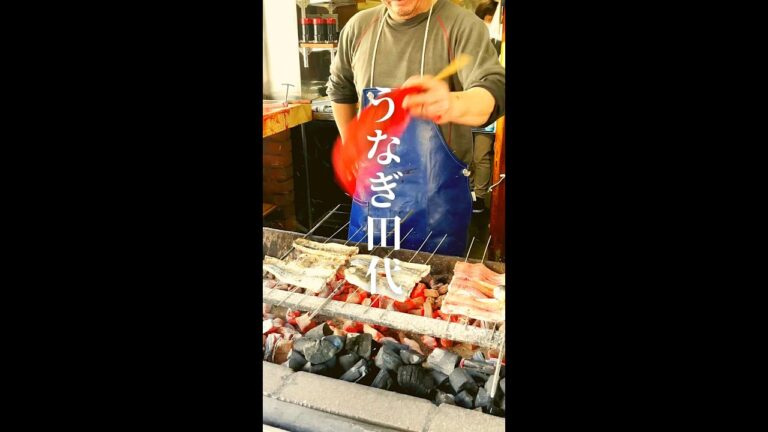 なぜかうなぎを食べたくなる動画【名店うなぎ田代の職人技】#Shorts