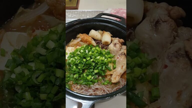 ネギと手羽元#安い無水鍋 #無水鍋 #お昼ごはん