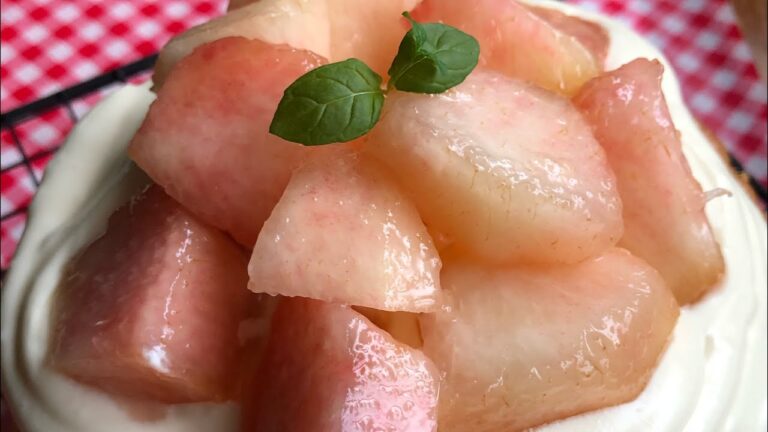 ♣︎サクサクでトロトロ 桃のパイ♣︎