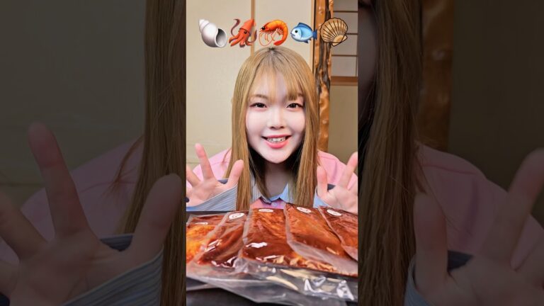 ごほうびキムチでカロリータイム🙌#ごほうびキムチ #mukbang