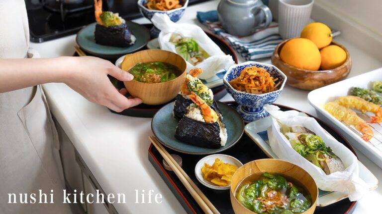 # 141 おにぎりと焼きたてパンで賑わう冬の食卓, 心満たされる旬の楽しみ【暮らしと食のvlog】Seasonal Comforts